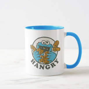 Vintages Keksmonster Hangry Tasse