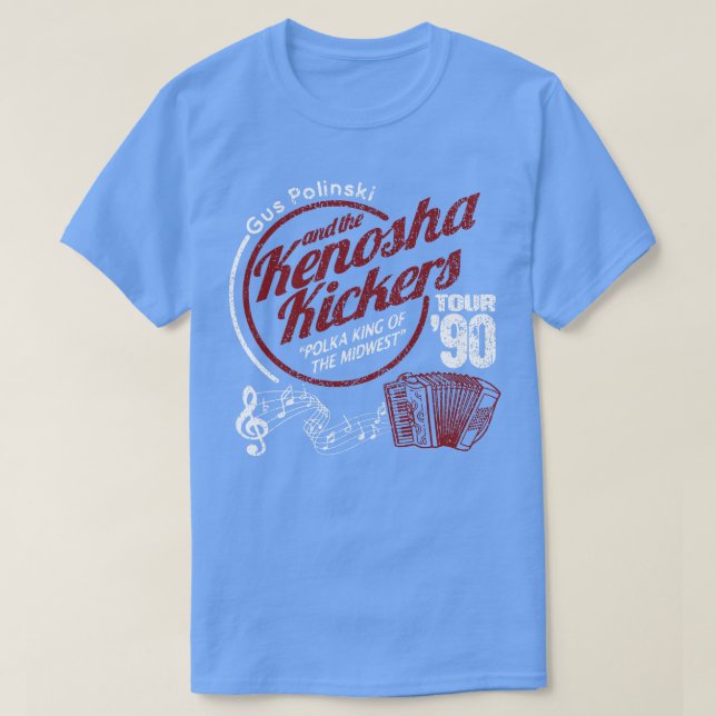 Vintages Kenosha Kickers Tour 90 TShirt (Design vorne)