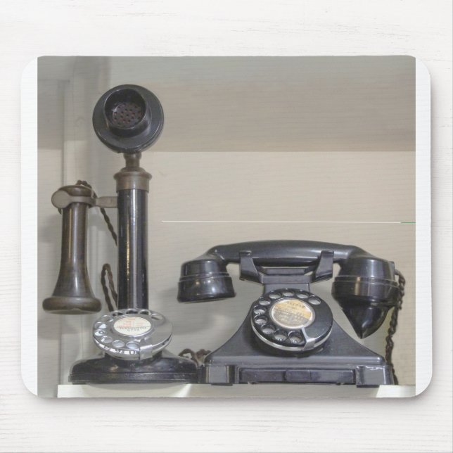 Vintages Kerzenlicht Mousepad (Vorne)