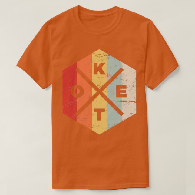 Vintages KETO-Symbol T-Shirt (Design vorne)