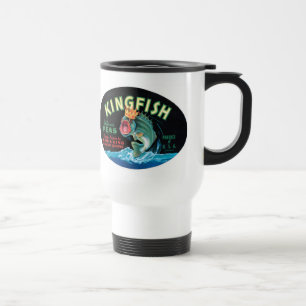 Vintages Kingfischarten-Gütezeichen - Tasse
