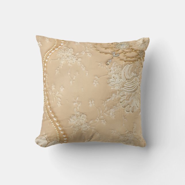 Vintages Kissen (Vorderseite)