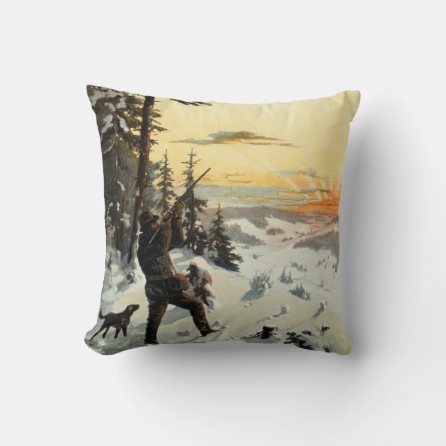 Vintages Kissen (Vorderseite)