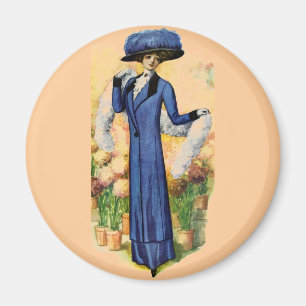 Vintages Kleid Magnet