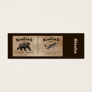 Vintages Kodiak-Lachs-Label