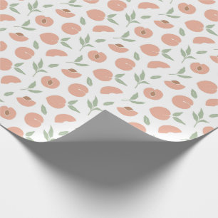 Vintages Korallenmuster Geschenkpapier