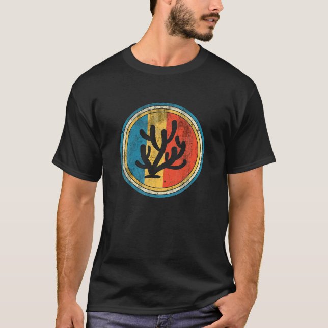 Vintages Korallenriff erschüttert T-Shirt (Vorderseite)