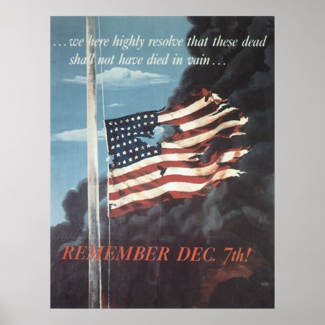 Vintages Kriegspatent aus dem Ersten Weltkrieg und Poster (Vorne)