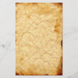 Vintages Krummstern 2 Briefpapier