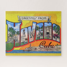 Vintages Kuba - Gruß aus Havanna
