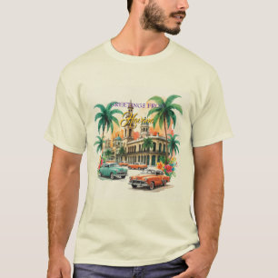 Vintages Kuba - Gruß aus Havanna T-Shirt
