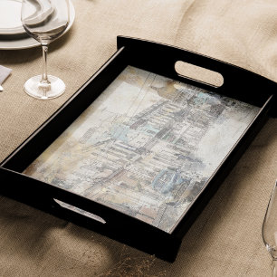 Vintages Kuba   Historisches Dekoupage von Havanna Seidenpapier