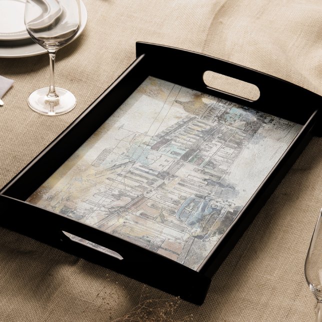 Vintages Kuba | Historisches Dekoupage von Havanna Seidenpapier (Von Creator hochgeladen)