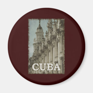 Vintages Kuba Magnet