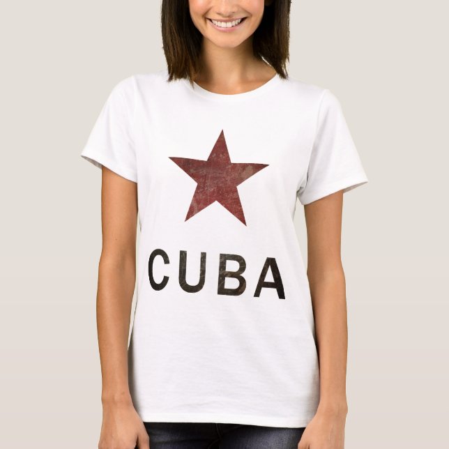 Vintages Kuba T-Shirt (Vorderseite)