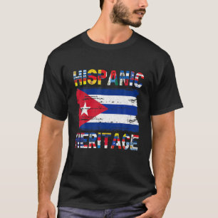 Vintages kubanisches Flaggenverhältnis T-Shirt
