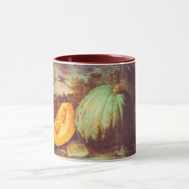 Vintages Kürbiserben Tasse (Zentrum)