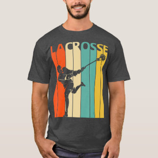 Vintages Lacrosse-Geschenk T-Shirt