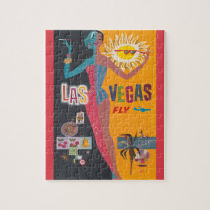 Vintages Las Vegas Gambling Travel Poster Art