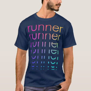 Vintages Laufen für Marathonläufer  T-Shirt