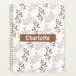 Vintages Leaf-Muster Planer