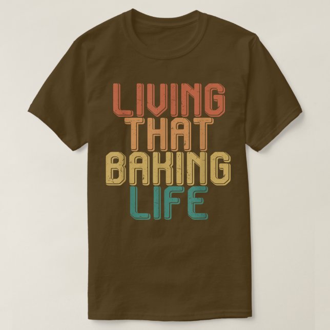 Vintages Leben T-Shirt (Design vorne)