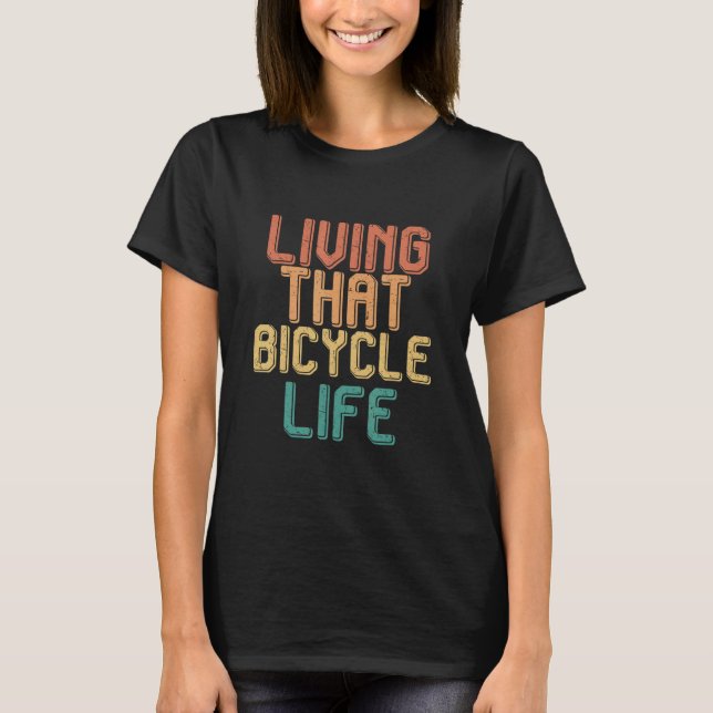 Vintages Leben T-Shirt (Vorderseite)