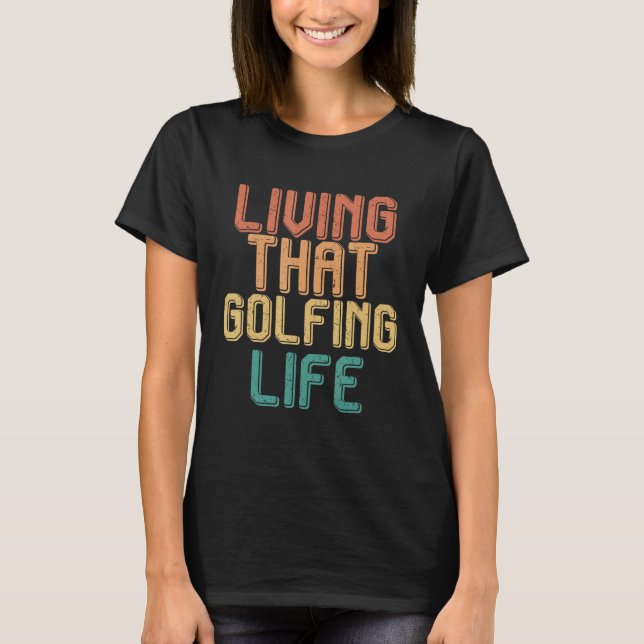 Vintages Leben T-Shirt (Vorderseite)