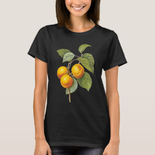 Vintages Lebensmittelobst, Apricot Peach von Redou T-Shirt