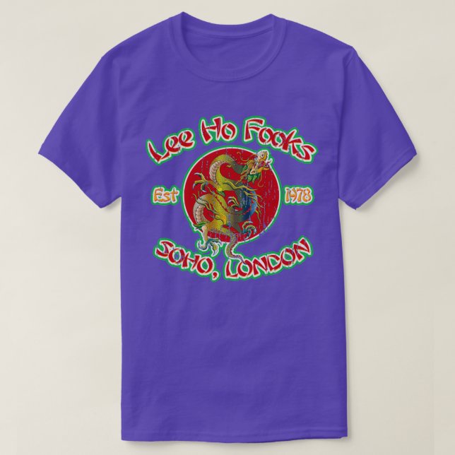 Vintages Lee Ho    Fookss  T-Shirt (Design vorne)