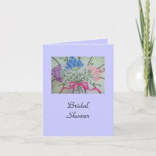 Vintages Leinen Einladung