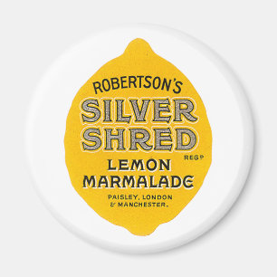 Vintages Lemon-Marmalade-Label Magnet