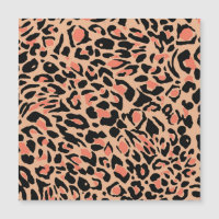 Vintages Leopard-Muster