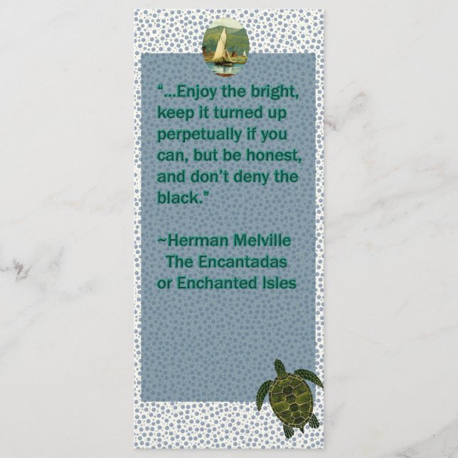 Vintages Lesezeichen (Vorderseite)