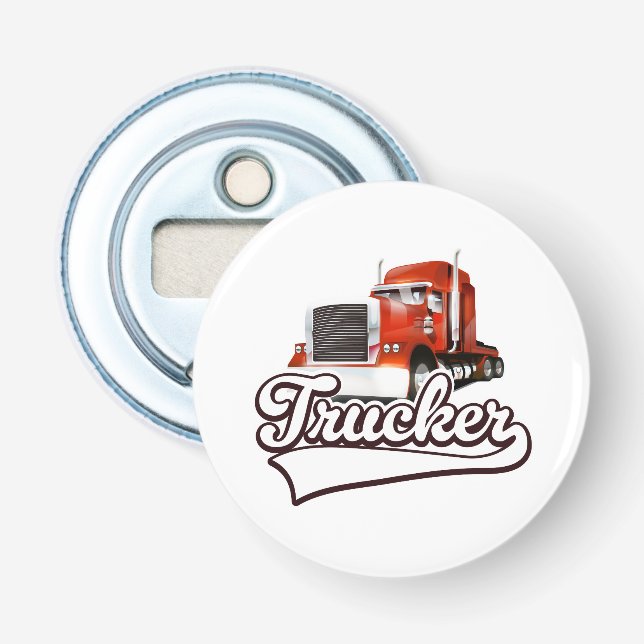 Vintages LKW-Logo Flaschenöffner (Vorderseite)