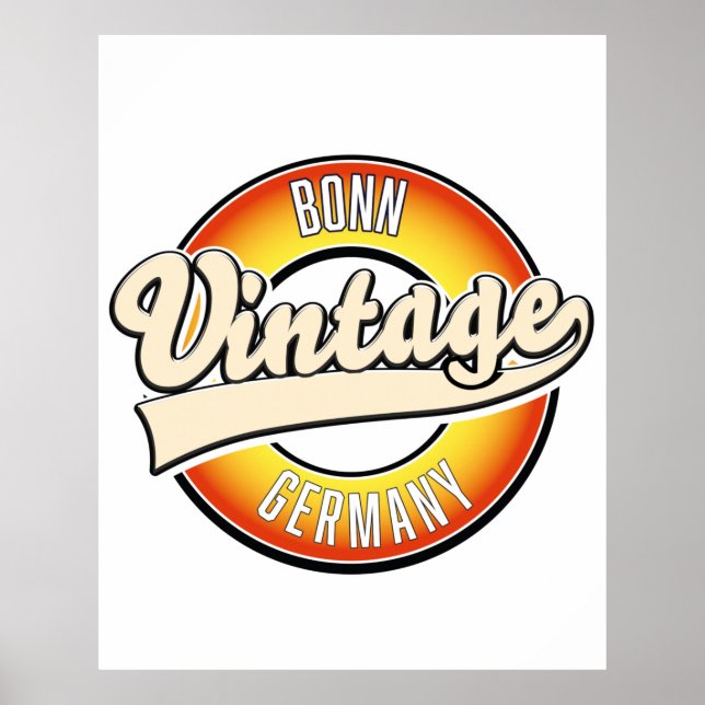 Vintages Logo Poster (Vorne)