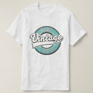 Vintages Logo von Bizerte tunisia T-Shirt