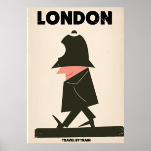 Vintages London-Polizistreiseplakat Poster