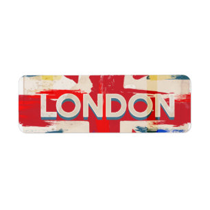 Vintages Londoner Gewerkschaft Poster