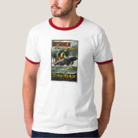 Vintages Lusitania-Plakat (Iren-Rekrutierung)