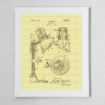 Vintages MacBeth Leselampenpatent