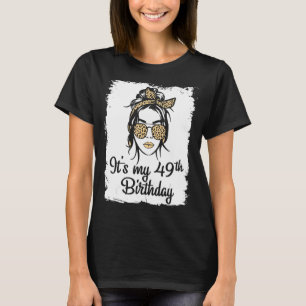 Vintages Mädchen Es ist mein 49. Geburtstag Happy T-Shirt