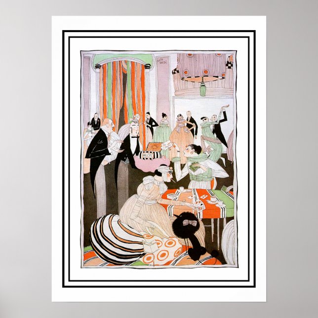 Vintages Magazin Illustration Anti Suffragettes Poster (Vorne)
