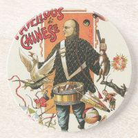 Vintages Magisches Poster, Magier Chung Ling Soo