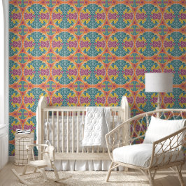 Vintages Mandala-Muster - Bohemischer Chic 1 Tapete