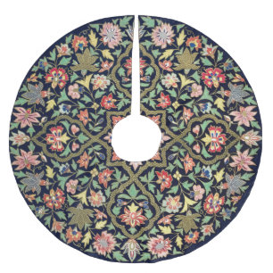 Vintages Mandala-Muster Polyester Weihnachtsbaumdecke