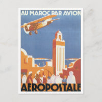 Vintages Marokko Aeropostale Moschee