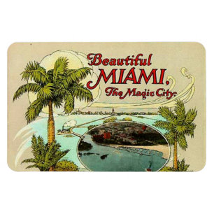 Vintages Miami, Florida, USA - Magnet