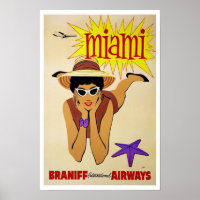 Vintages Miami-Poster
