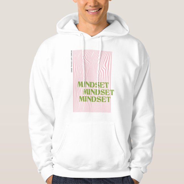 Vintages Mindset Graphic Hoodie (Vorderseite)